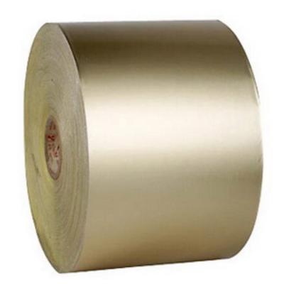 China etiquetas del papel de la hoja de 1080m m Matte Gold Aluminum 8000T en venta