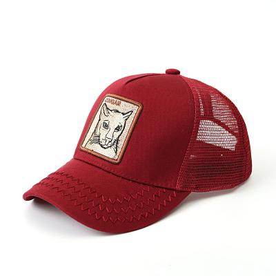 China COMMON Fashion Animal Hats Embroidered Printed Logo Mesh Men Hats Trucker Baseball Cap Custom for sale