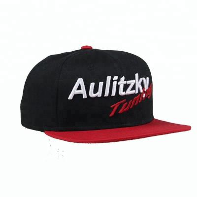 China breathable & High Profile Waterproof Custom Snapback Three D Flag Embroidery Cap for sale