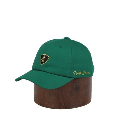 China breathable & Alegria Waterproof High Quality Green Wholesale Embroidery Fit Custom Unstructured Baseball Dad Hat for sale