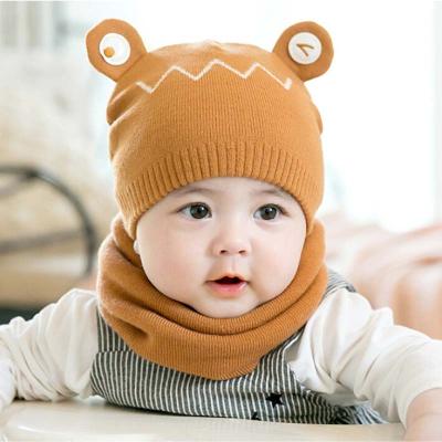 China breathable & Waterproof Cute 6-12 Months Knitted Soft Natural Winter Toddlers Baby Hat Newborn Winter for sale