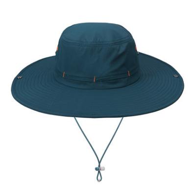 China Custom Picture Plain Mesh Fishman Outdoor Summer Sunscreen Bucket Hats for sale