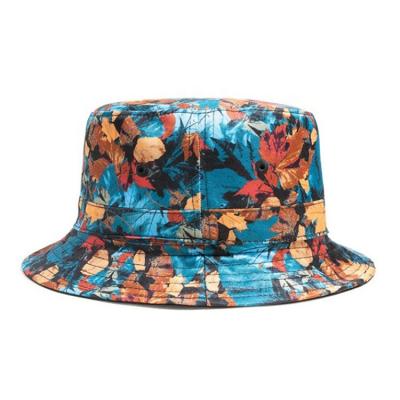 China High Quality Wholesale Unisex Custom Character Two Sides Cotton Plain Digital Bucket Hats for sale