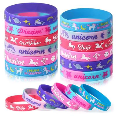 China Promotional Gifts/Party High Quality Fashion Soft Elastic Easy To Wear Competition Game Use Custom Logo Silicone Sport Wristband for sale