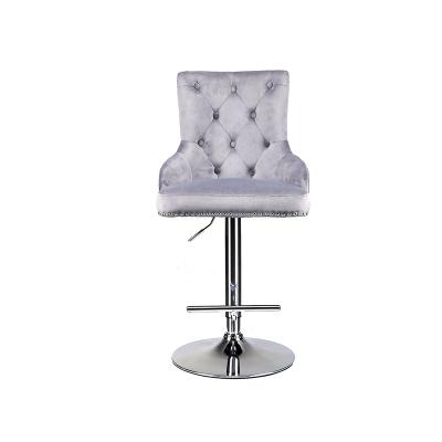 China China OEM Modern Professional Manufacture Modern Fabric Bar Stool Chairs for sale