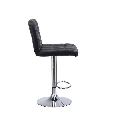 China Wholesale Modern Home Bar Furniture High Quality Metal Hardware Frame Chair Bar Stool Modern Store Advertisement for sale