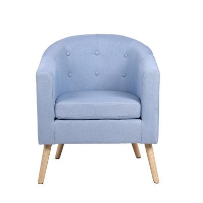 China Manufacture modern luxury bar chair textile modern sofa fabric chair on sale for sale