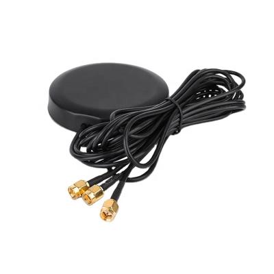 China Best Selling Top Quality GPS + LTE Three-in-One Antenna With BNC Plug Black Color UB02C500B2D1274A for sale