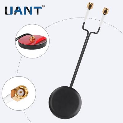 China Best Selling Top Quality GPS + LTE Three-in-One Antenna With BNC Plug Black Color UB02C500B2D1274A for sale