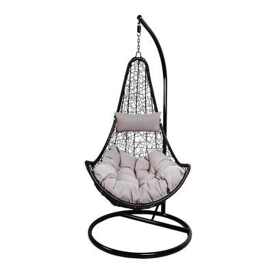 China Modern Outdoor Furniture Outdoor Patio Swings Simple Hanging Rattan Hammock Chair Patio Swings for sale