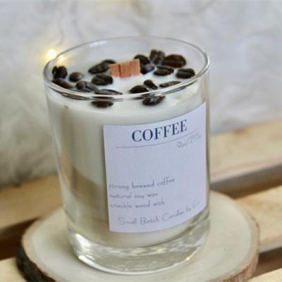 China Popular Customized Candles Private Label Scented Candle Wedding Birthday Home Decoration Coffee Scented Candles for sale