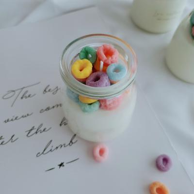 China Popular Candle For Home Decoration Cereal Candle Wholesale Price High Quality Funny Gift Giving Unique Shape Cereal Candles for sale