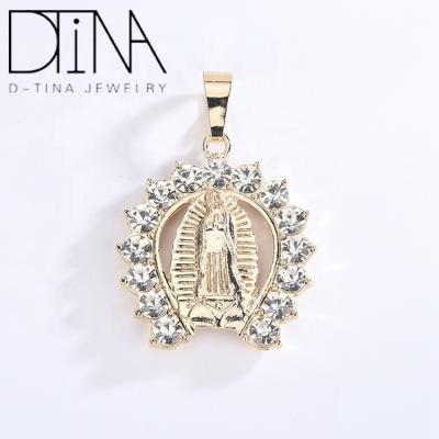 China DTINA Round Arch Non Allergic Wholesale Idol Deity Religious Pendant for sale