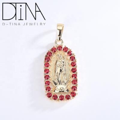 China Non Allergic Religious Pendant Virgin Gem Image Lucky Pendant by DTINA for sale