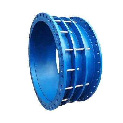 China Pipe Fitting Carbon Steel Adapter Cast Ductile Iron Pn16 Joint Telescopic Dismantling Pipe Fittings Dismantling Joint for sale