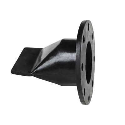 China Pipe Fitting Weather Resistance Safety Rubber Platypus Check Valve With Flange for sale