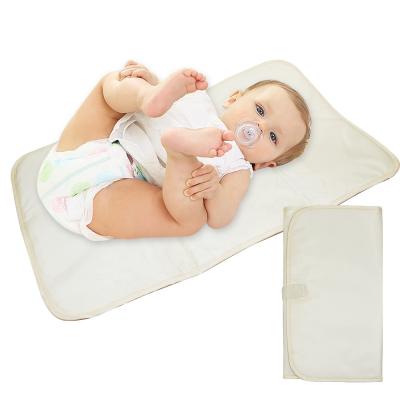 China Baby Cloth Diaper Changing Foldable Washable Waterproof Cover Mat Station Travel Clutch Infant Kit Portable Compact Protective Padded for sale