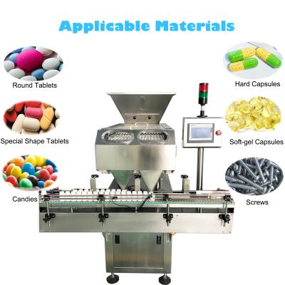 China Automatic Electronic Vibrating Food Capsule Counting Machines Pharmacy Tablet Counting And Filling Line for sale