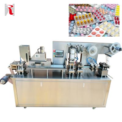 China DPP-140 Automatic Plastic Aluminum Foil Pill Food PVC Gel Capsule Soft Tablet Blister Packaging Machine for sale