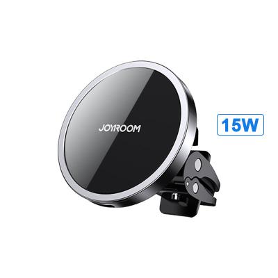 China JOYROOM 15W JOYROOM Radio Car Charger JR-ZS240 Amazone Hit Charger Stand 15W QC3.0 Fast Magnetic Car Fast Charging Magnetic Wireless Charger for sale