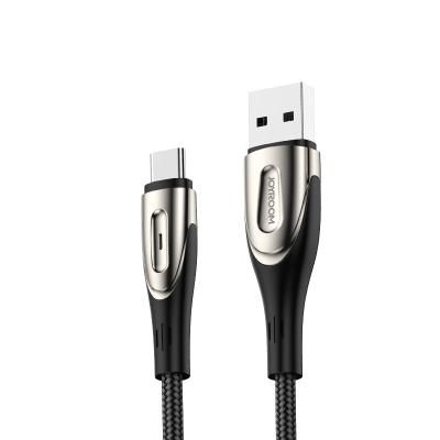 China JOYROOM Mobile Phone Cable USB Data Cable Fast Charging Zinc Alloy Nylon Braided For iPhone for sale