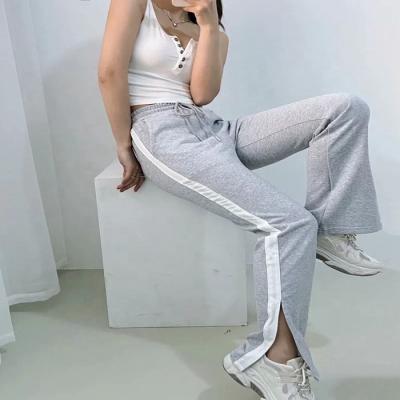 China Gray Pants Women Autumn Winter Anti-wrinkle Ladies Office Casual Pants Female Trousers for sale