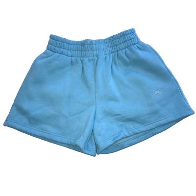 China Anti-Wrinkle Mens Elastic Waistband Side Pockets Sport Shorts Fleece Sweatpants for sale