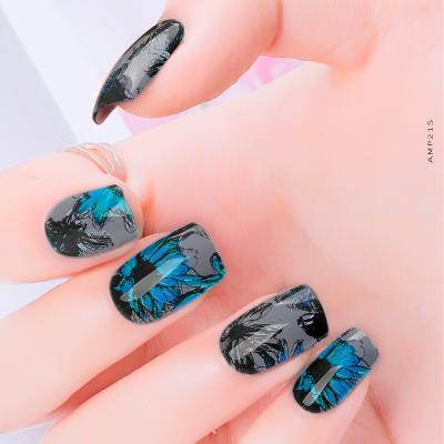 China Lasts Long Most Welcomed Product Type 2D Most Competitive Nail Wraps Mounted for sale