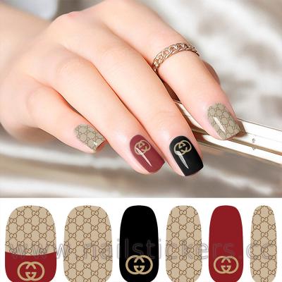 China Lasting Long Lasting Type Sticker Nail Nature Most Honorable Product 2D Republic for sale