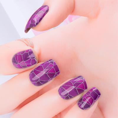 China Long Lasting Highest Quality Product Fashionable 2D Type Republic Of Sticker Nail Polish Nature for sale