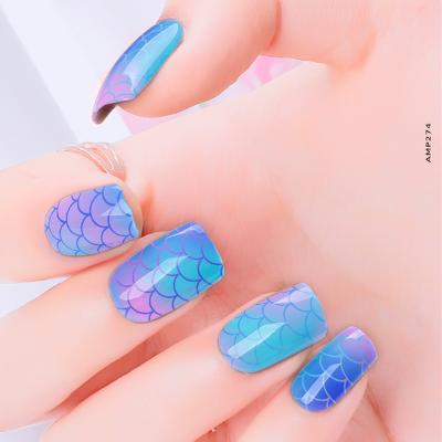 China Long Lasting Best Selling Type Cheap Price Cute 2D Nail Product Sticker High Quality for sale