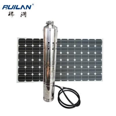 China High Quality Family Homes Solar Submersible Water Pump DC Solar Pump for sale