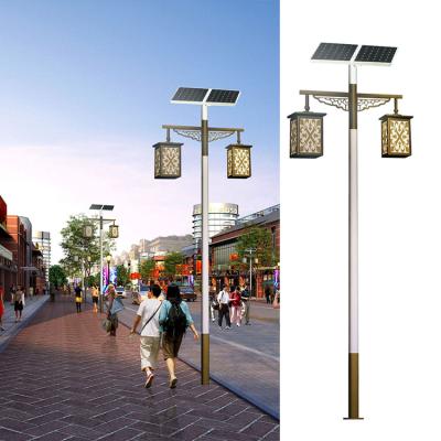 China Ruilan Aluminum Led Street Light Pole Features Solar Street Lights Pole Design for sale