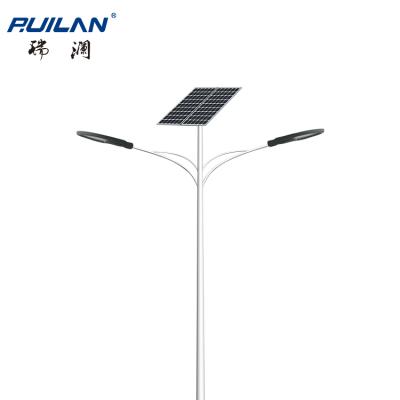 China ROAD factory price list 8M60w single arm /double arm solar led street light for sale