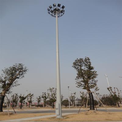 China High Lifting System 15m Luminous / High Supporting Mast Lighting Poles Specification Led High Mast Lighting Pole for sale