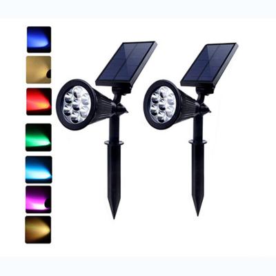 China Changeable Garden Color Outdoor Led Solar Garden In-ground Lamp Light for sale