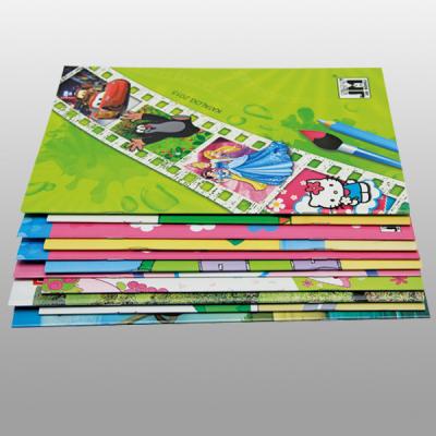 China Kids Saddle Stitch Printing With Spiral Binding , Teaching English Children Books for sale