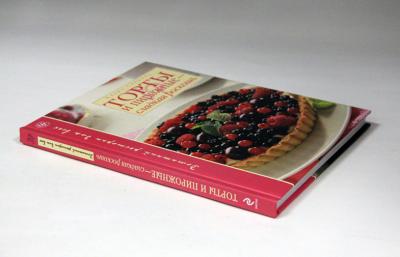 China Perfect Binding Cookbook Printing for sale