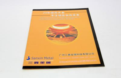 China Commercial Digital Color Brochure Printing Services Perfect Binding for sale