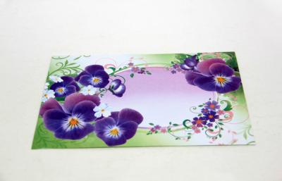 China Perfect Binding A6 Pop-up Postcard Printing Services , Full Color Offset Printing for sale