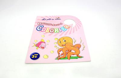 China Glossy Art Paper Saddle Stitching Book Binding / Coloring Book Printing For Kids for sale