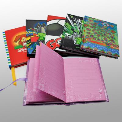 China Custom Notebook Softcover Book Printing With Soft Or Hard Cover for sale