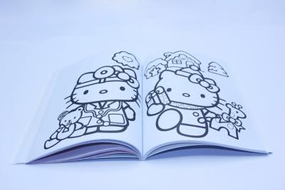 China Custom A4 Printable Colouring Books To Print / Comic Story Book For Children for sale