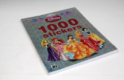 China Custom Coloring Comic Book Printing , Disney Children Sticker Book Printing for sale