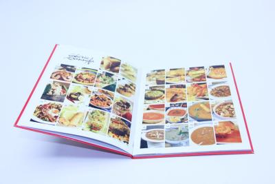 China CMYK Cook Book Printing With Flexible Binding for sale