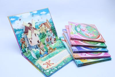 China Case Bound Kids Pop Up Book Printing / Hardback Book Printing Services for sale