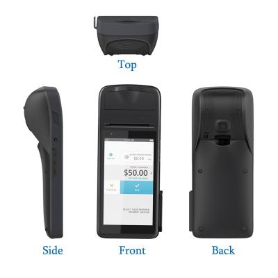 China Android OS Mobile Payment 5.5 Inch Handheld Pos Machine Smart POS With Camera/GPS/4G 5.5