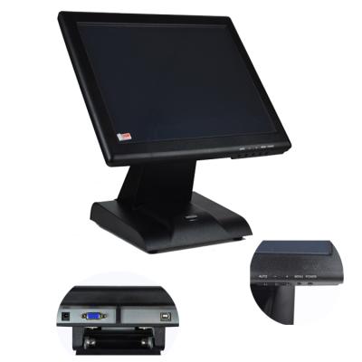 China POS System Billing Machine For Restaurant LCD Touch Screen Monitor POS Terminal 15 Inch Display for sale