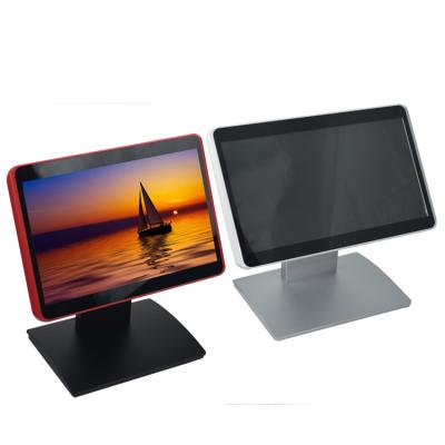 China POS System PM1000 POS System All In One Metal POS Terminal 10.1 Inch True Flat LCD Touch Screen Monitor Stand for sale