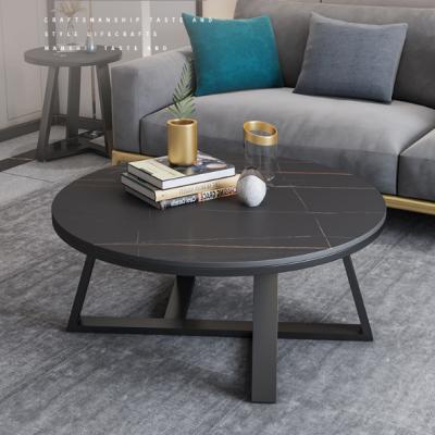 China Modern Design Extendable Coffee Table Wind-Rock Cheap Dish Around Full Center Tea Table for sale